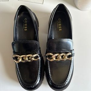 Guess platform loafers